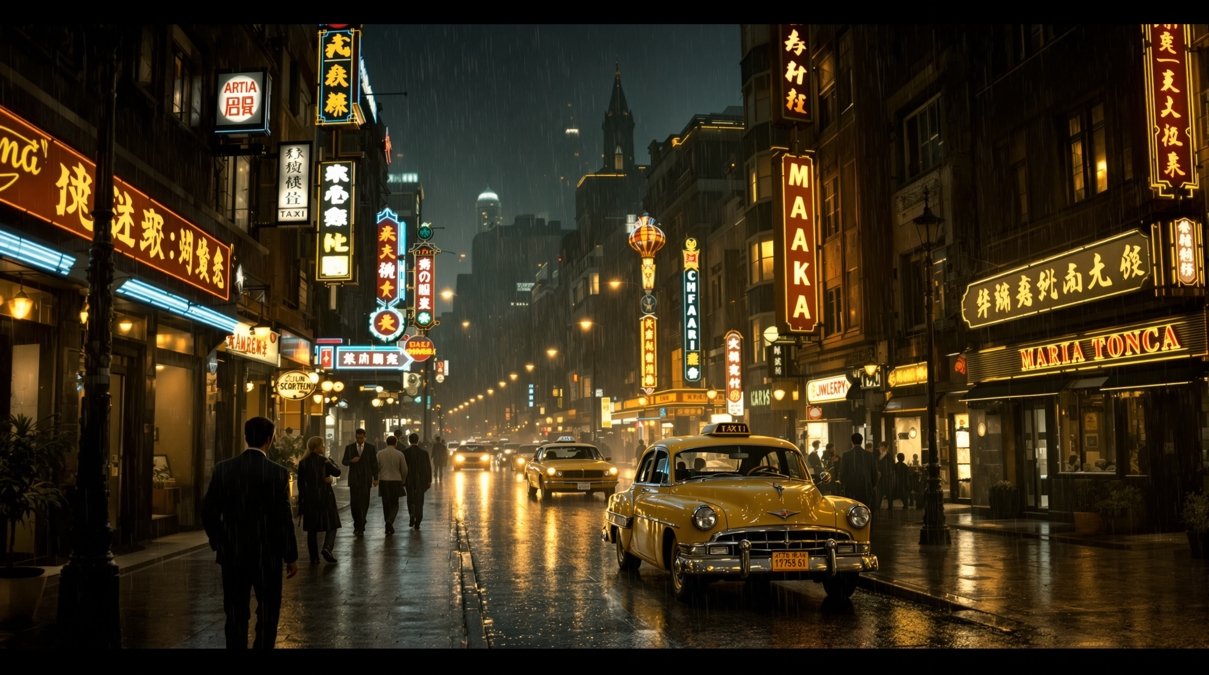 上海之夜 场景